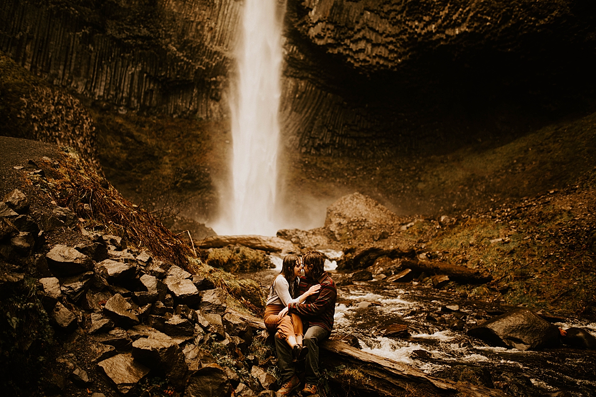 Latourell Falls | Kayla and Gus Adventurous Beloved Session | Portland, Oregon | Phoenix Wedding and Elopement Photographer56.jpg