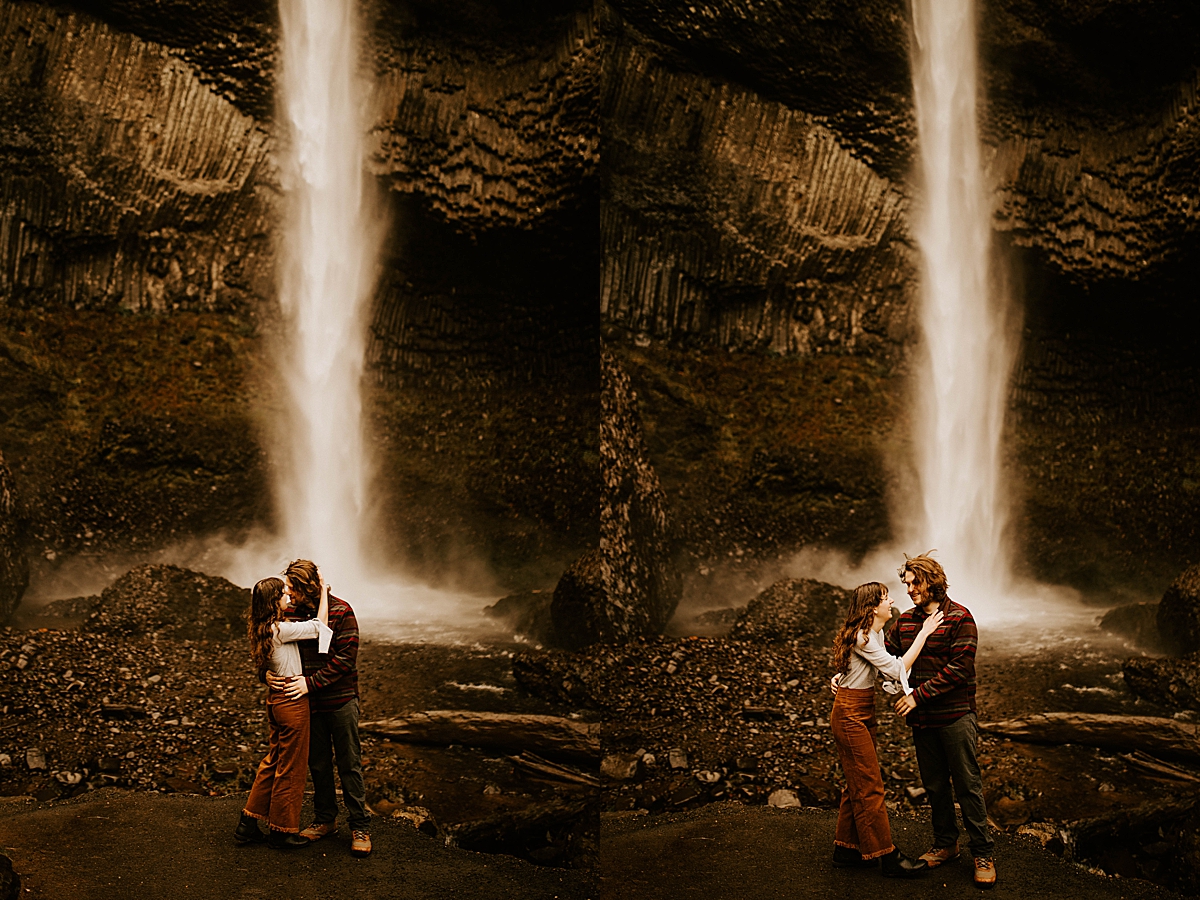 Latourell Falls | Kayla and Gus Adventurous Beloved Session | Portland, Oregon | Phoenix Wedding and Elopement Photographer6.jpg