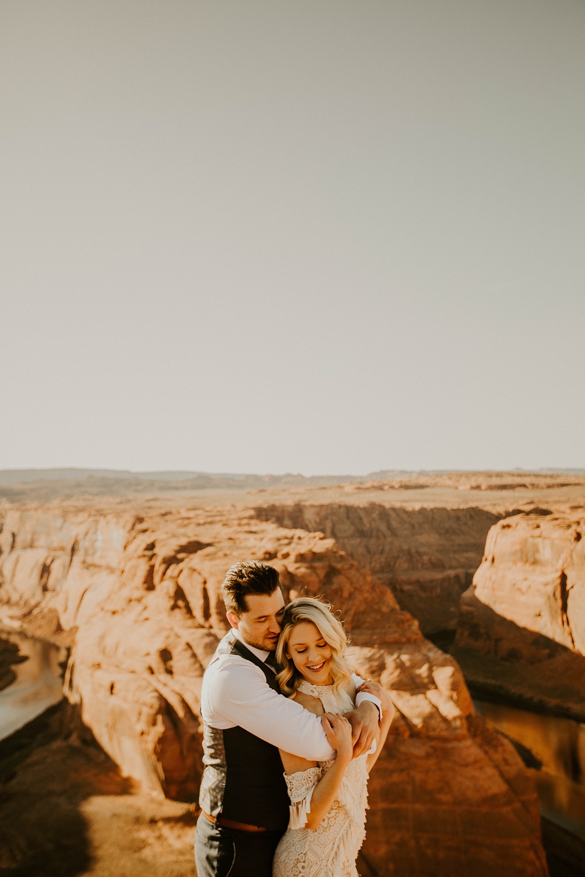 horseshoe bend elopement in page