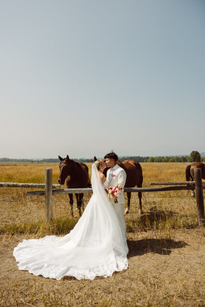 Elopement in Grand Teton at Mormon Row